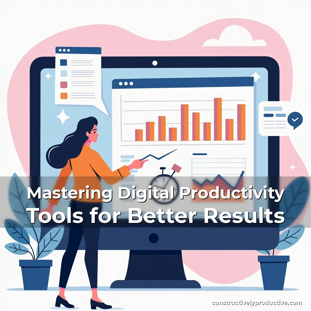Read more about the article Mastering Digital Productivity Tools for Better Results