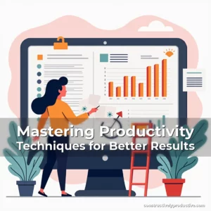 Read more about the article Mastering Productivity Techniques for Better Results
