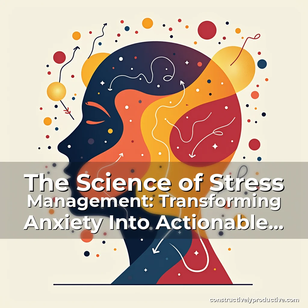 Read more about the article The Science of Stress Management: Transforming Anxiety Into Actionable Strategies