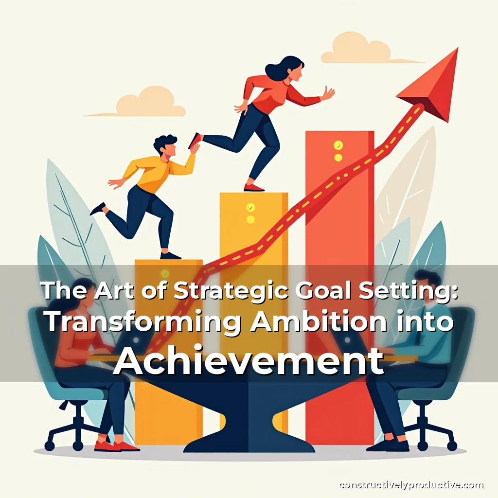 Read more about the article The Art of Strategic Goal Setting: Transforming Ambition into Achievement