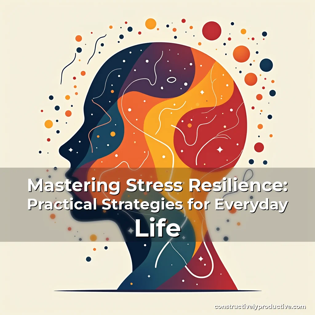 Read more about the article Mastering Stress Resilience: Practical Strategies for Everyday Life